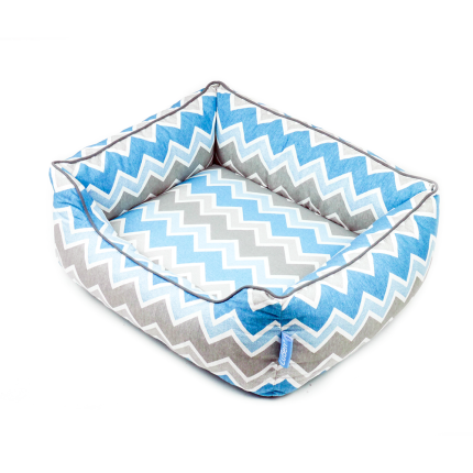 Luben Spring chevron corbeille XS bleue