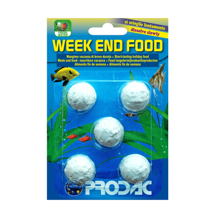 Prodac Week End Food 5 blocs / 21 g