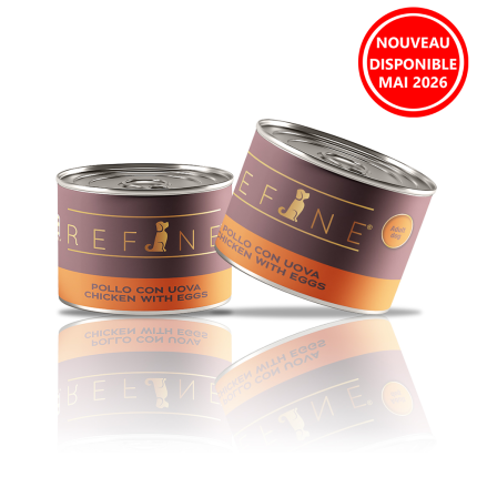 Refine chien Classic bte 170g poulet avec œufs