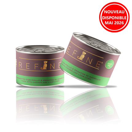 Refine chien Home cooking bte 170g thon avec poulet et foies d'agneau