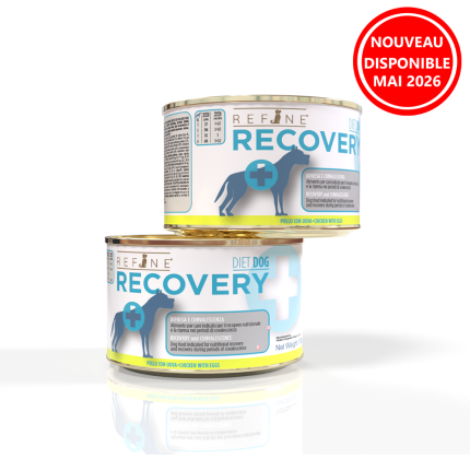Refine chien Vet Diet convalescence bte 170g poulet avec œufs