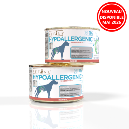 Refine chien Vet Diet hypoalergenique bte 170g boeuf monoproteine