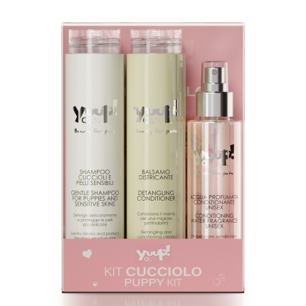 Yuup Home Kit chiot shampooing, conditionneur et parfum