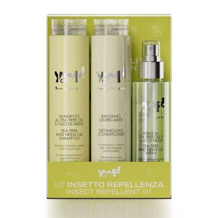 Yuup Home kit repulsif (shampooing + conditionneur + spray repulsif)