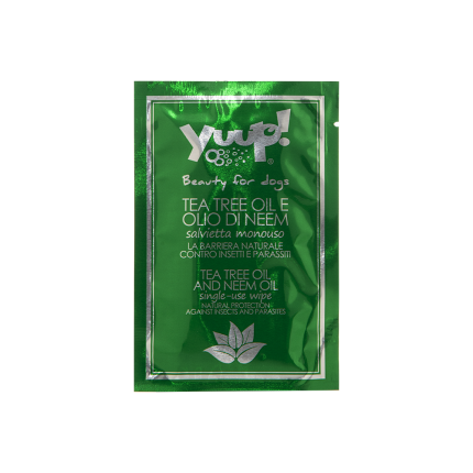 Yuup Home Lingette répulsive aux huiles de Tea et de Neem à l'unité