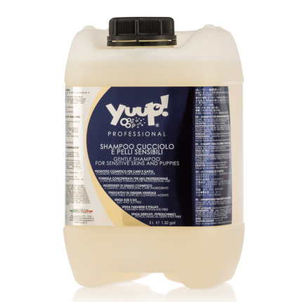 Yuup Professional Shampooing chiots et peaux sensibles 10 litres DDM 11/25