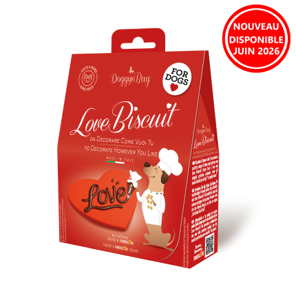 Doggye Bag Love collection Love biscuit 60g + deco Dogolatier