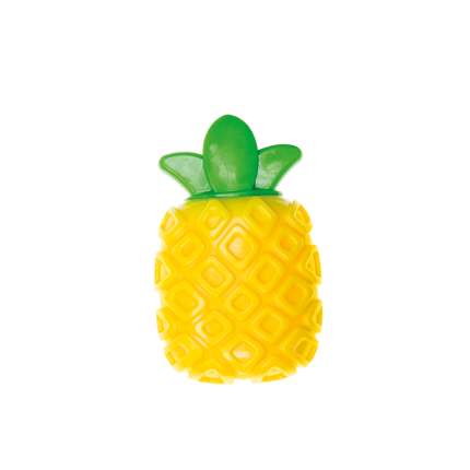 Imac jouet ananas en TPR avec couineur 11 cm