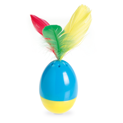 Imac jouet chat œuf à plumes