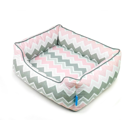 Luben Spring chevron corbeille M rose