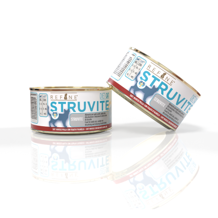 Refine chat Vet Diet struvite bte 80g mousse poulet avec foie d'agneau