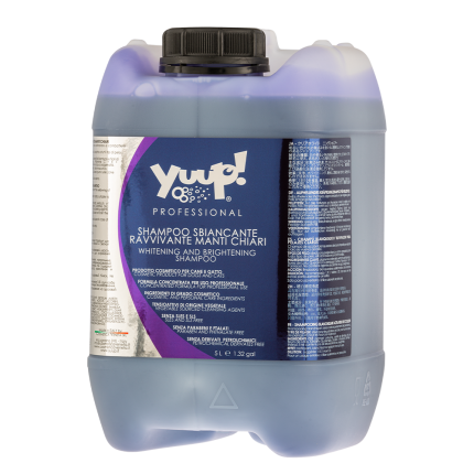 Yuup Professional Shampooing poils blancs éclaircissant 5 litres DDM 01/26