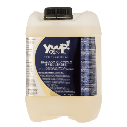 Yuup Professional Shampooing doux pour chiots et peaux sensibles 5 litres