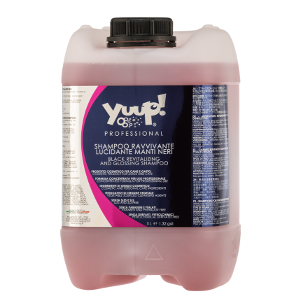 Yuup Professional Shampooing poils foncés revitalisant et brillance 5 litres
